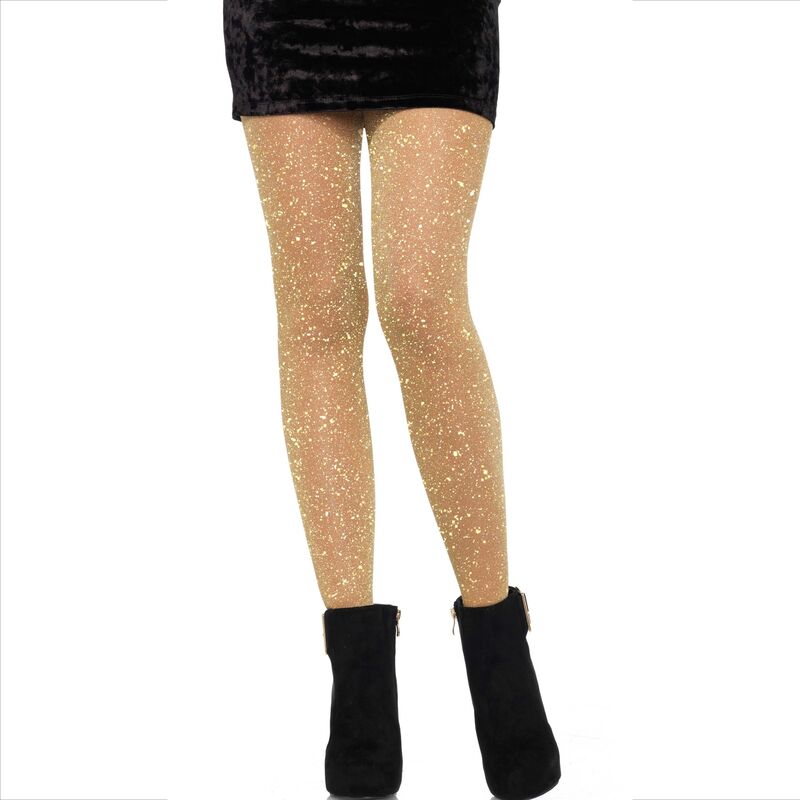 LEG AVENUE - COLLANT TRASPARENTI DORATO - LEG AVENUE HOSIERY | Lingerie Harness Boutique