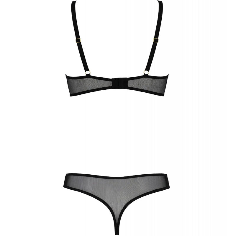 PASSION - BODY MARINA NERO L/XL - PASSION WOMAN TEDDIES | Lingerie Harness Boutique