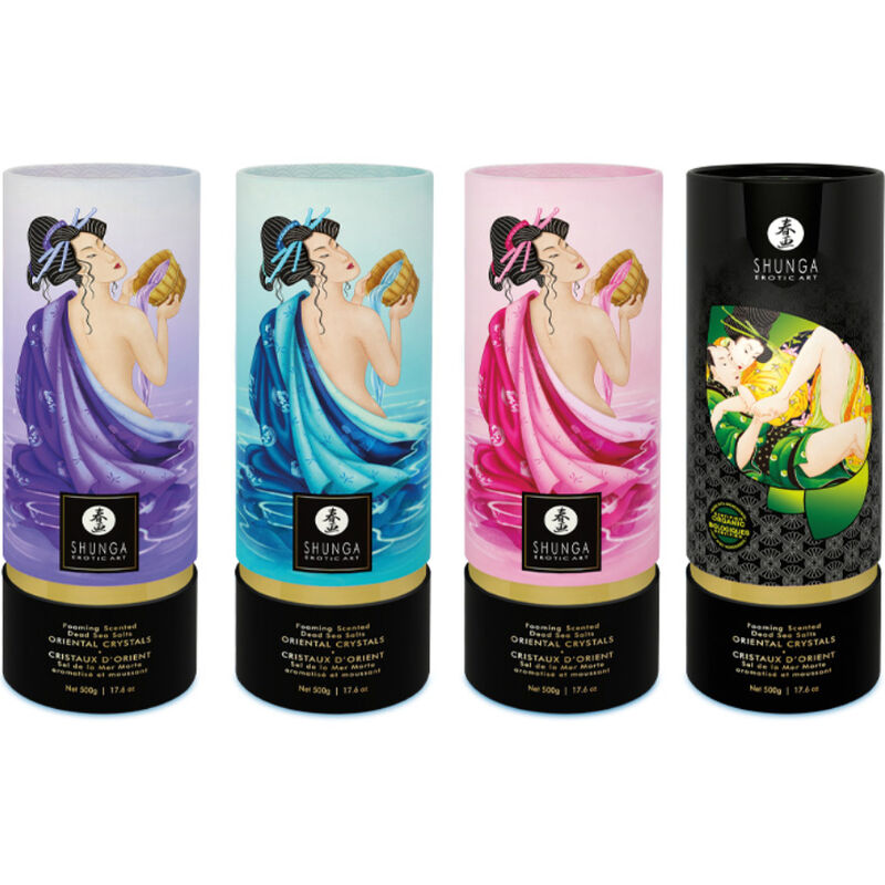 SHUNGA - TENTAZIONI OCEANO SALI DA BAGNO - SHUNGA BATH EXPERIENCE | Lingerie Harness Boutique