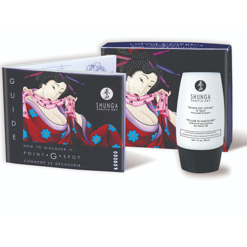 SHUNGA - RAIN OF LOVE CREMA STIMOLANTE PUNTO G - SHUNGA APHRODISIACS | Lingerie Harness Boutique