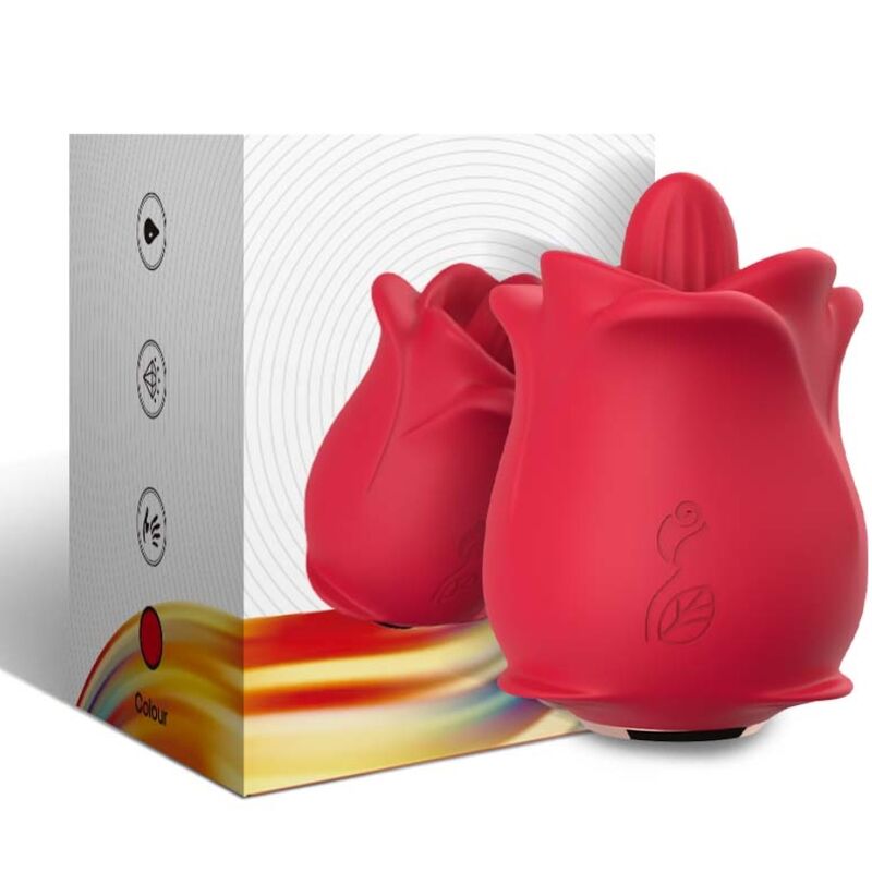 ARMONY - VIBRATORE ROSA ROSSO - ARMONY STIMULATORS | Lingerie Harness Boutique