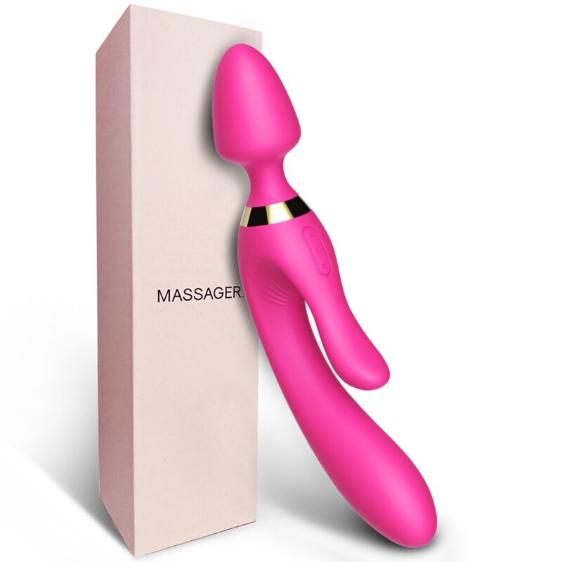 ARMONY - MASSAGGIATORE E VIBRATORE RABBIT FUCSIA - ARMONY MASSAGERS | Lingerie Harness Boutique