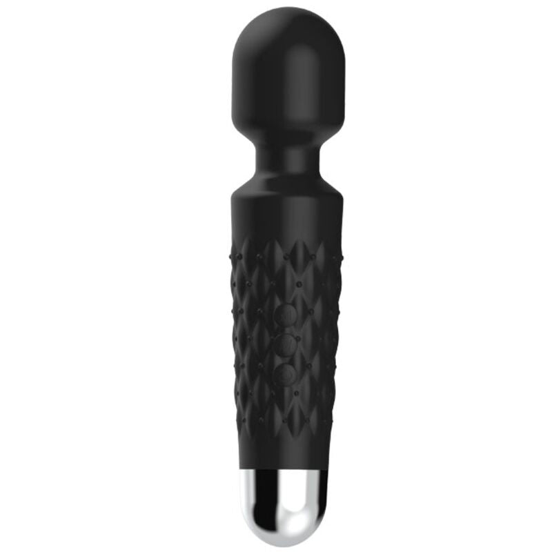 ARMONY - MASSAGGIATORE E VIBRATORE POSTINO TESTA SUPER FLESSIBILE NERA - ARMONY MASSAGERS | Lingerie Harness Boutique