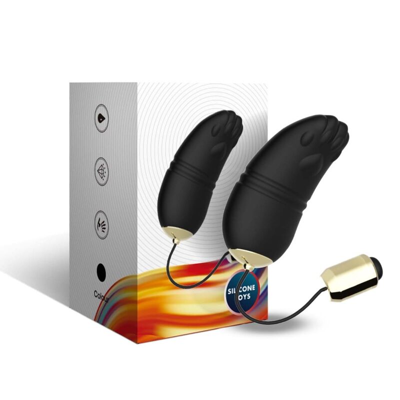 ARMONY - VIBRATORE KITTY EGG G-SPOT TELECOMANDO NERO - ARMONY STIMULATORS | Lingerie Harness Boutique