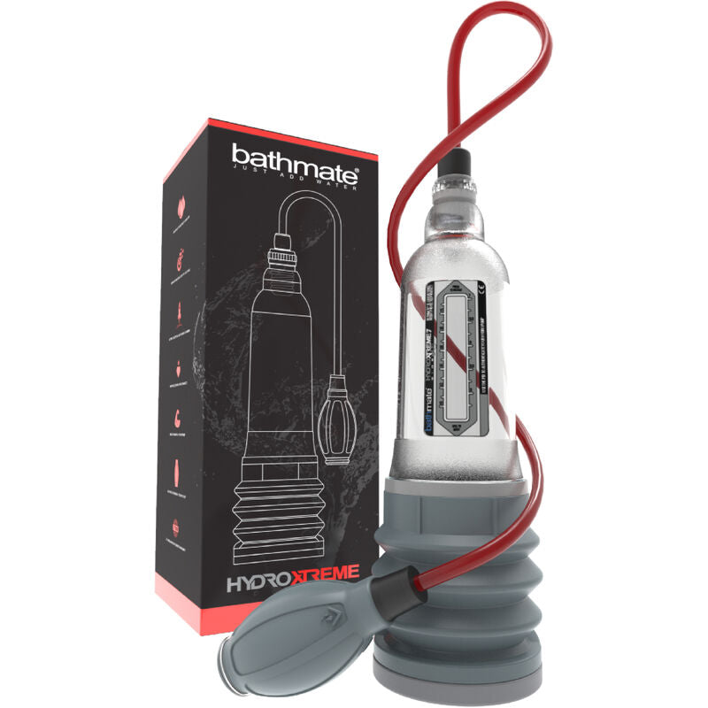 BATHMATE - HYDROXTREME 7 WIDE BOY TRANSPARENTE - BATHMATE | Lingerie Harness Boutique