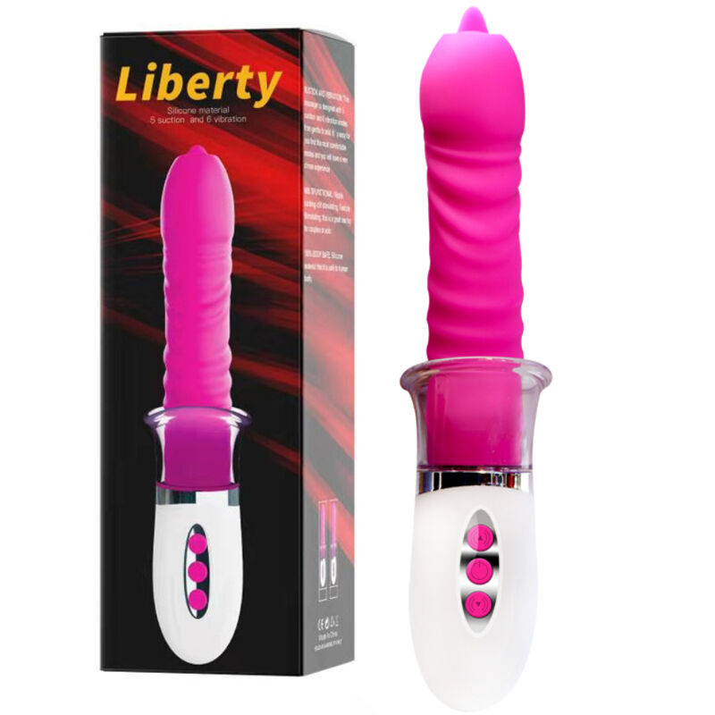 ARMONY - VIBRATORE LIBERTY E SPINTA CON LINGUA - ARMONY VIBRATORS | Lingerie Harness Boutique