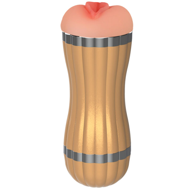 ARMONY - BEVIS DOPPIO MASTURBATORE VAGINA E BOCCA DORATA - ARMONY FOR HIM | Lingerie Harness Boutique