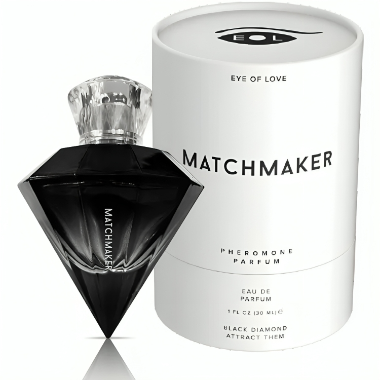 EYE OF LOVE - PROFUMO MATCHMAKER BLACK DIAMOND FEROMONI PER ENTRAMBI 30 ML - EYE OF LOVE | Lingerie Harness Boutique