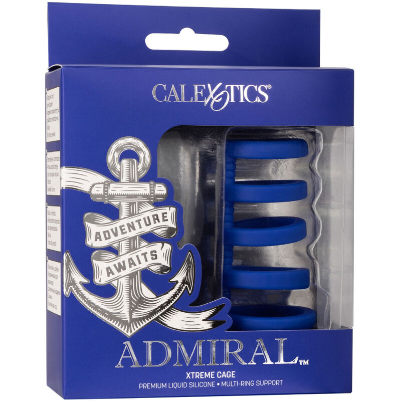 CALEXOTICS - ADMIRAL GABBIA XTREME BLU - CALEXOTICS | Lingerie Harness Boutique