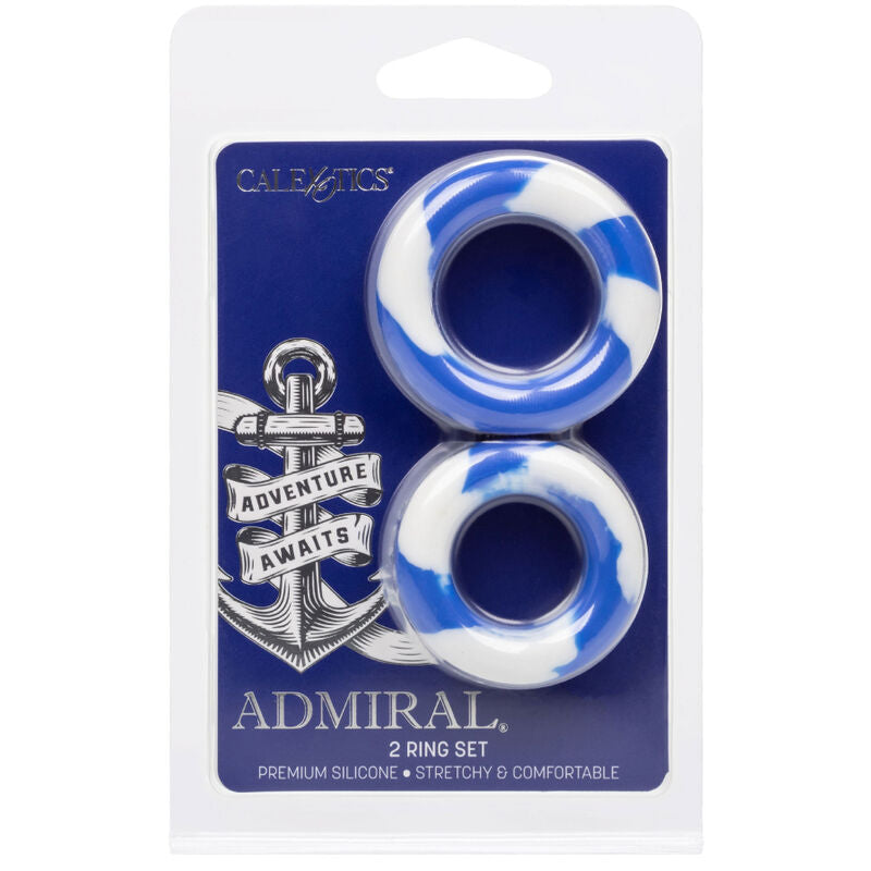 CALEXOTICS - ADMIRAL SET 2 ANELLI PER PENE - CALEXOTICS | Lingerie Harness Boutique