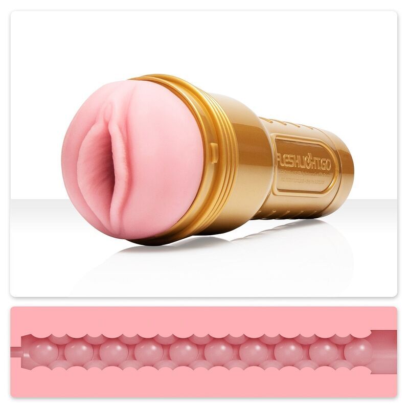FLESHLIGHT - STAMINA GO TRAINING UNIT LADY + LANCIO UNIVERSALE + LUBRIFICANTE AQUA QUALITÀ 50 ML - FLESHLIGHT | Lingerie Harness Boutique