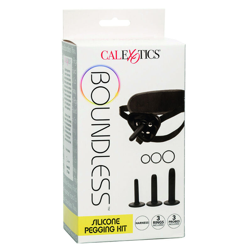 CALEXOTICS - BOUNDLESS KIT DI PEGGING IN SILICONE - CALEXOTICS | Lingerie Harness Boutique