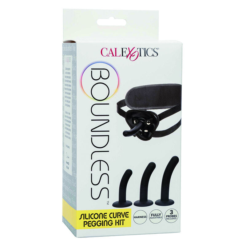 CALEXOTICS - BOUNDLESS KIT DI PEGGING PER CURVE IN SILICONE - CALEXOTICS | Lingerie Harness Boutique