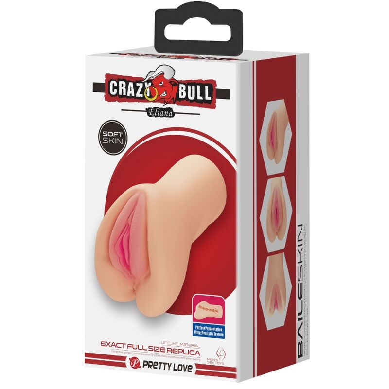 CRAZY BULL - MASTUBADOR A FORMA DI VAGINA DI ELIANA - CRAZY BULL | Lingerie Harness Boutique