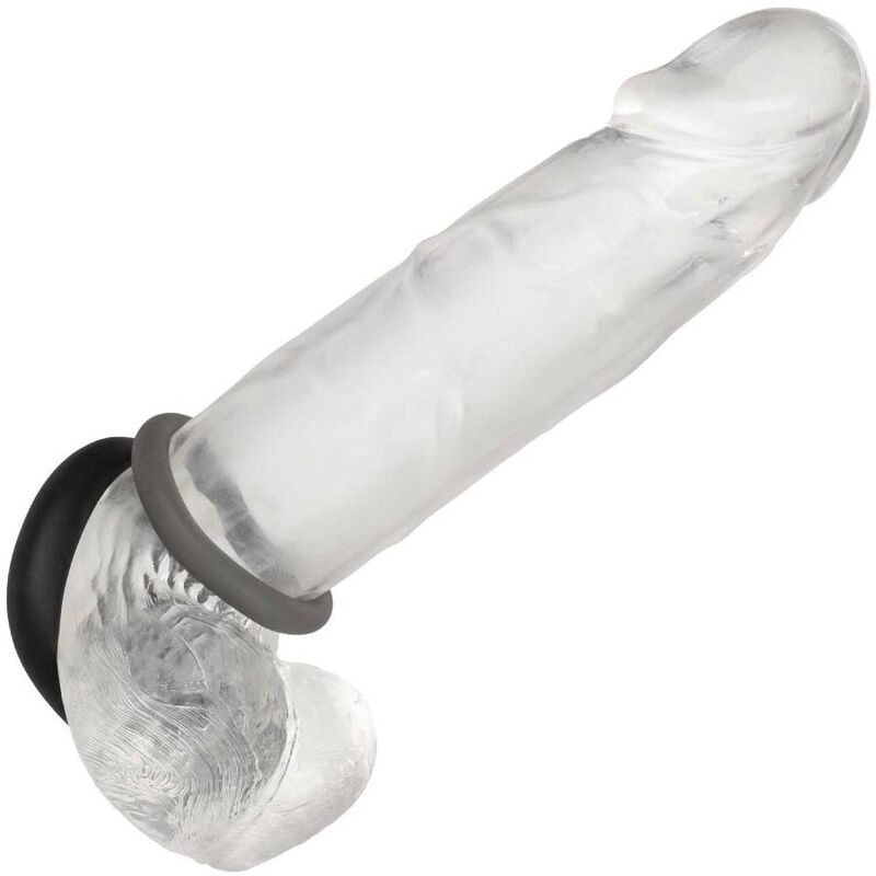 CALEXOTICS - ALPHA SET DI 2 ANELLI PROLONG GRIGIO - CALEXOTICS | Lingerie Harness Boutique
