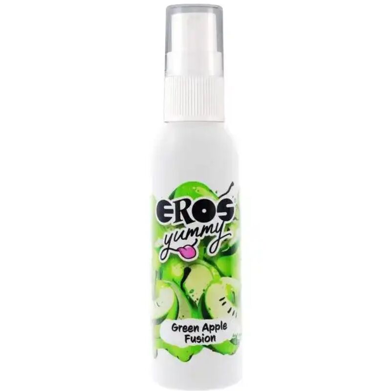 EROS - YUMMY SPRAY CORPORAL GREEN APPLE FUSION 50 ML - EROS CLASSIC LINE | Lingerie Harness Boutique