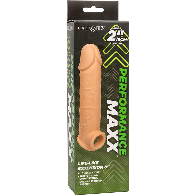 CALEXOTICS - PERFORMANCE MAXX LIFE-LIKE EXTENSION 8 PELLE CHIARA - CALEXOTICS | Lingerie Harness Boutique