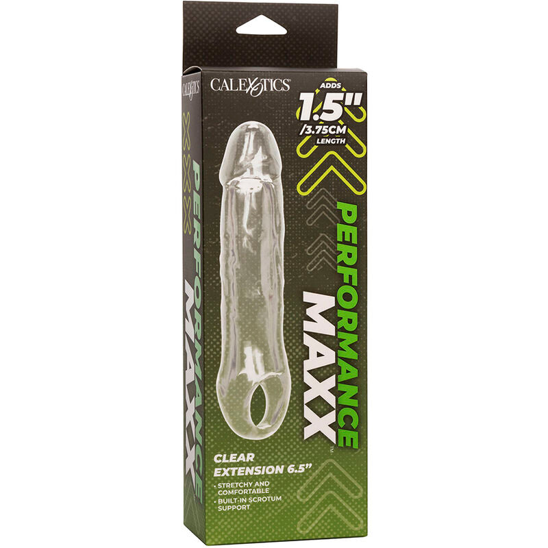 CALEXOTICS - PERFORMANCE MAXX CLEAR EXTENSION 6,5 TRASPARENTE - CALEXOTICS | Lingerie Harness Boutique