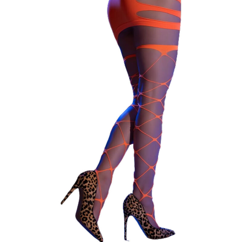 CHILIROSE - CR 4706 COLLANT CABARET ARANCIONE S/M - CHILIROSE ACCESORIES | Lingerie Harness Boutique