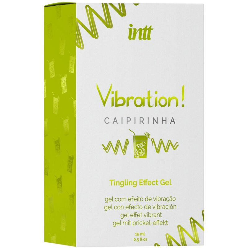 INTT - POTENTE STIMOLANTE INTIMO CAIPIRINHA GEL VIBRATORE LIQUIDO 15 ML - INTT UNISEX AROUSAL GEL | Lingerie Harness Boutique
