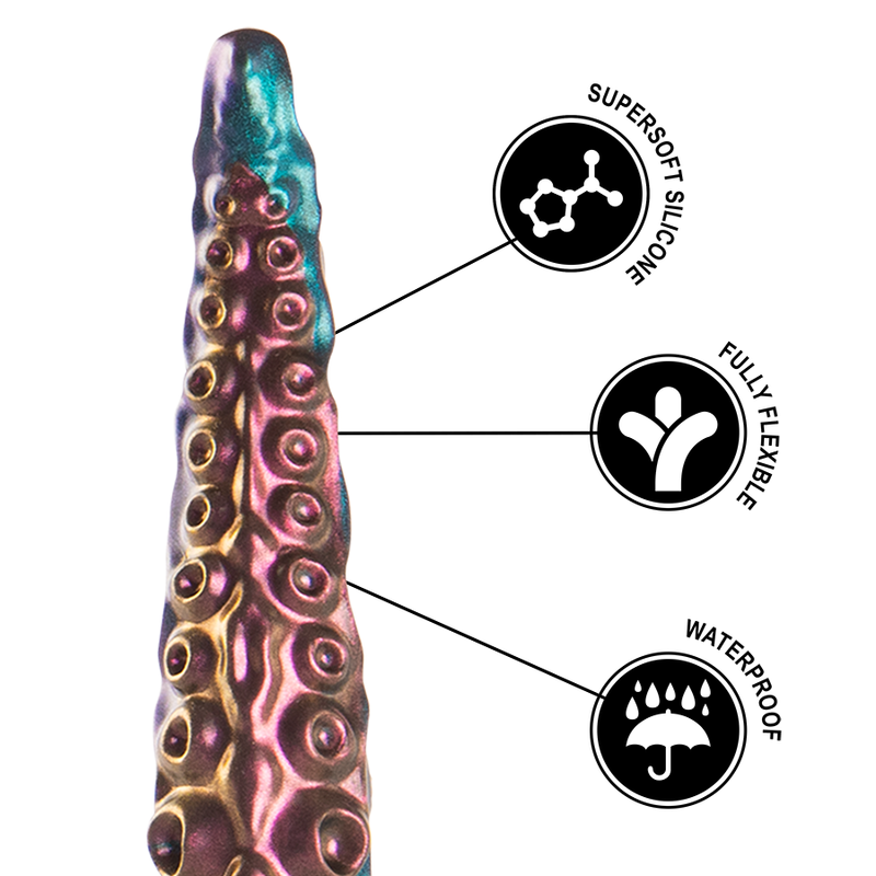 EPIC - DILDO TENTACOLO FINE DI CARIBDIS TAGLIA PICCOLA - EPIC | Lingerie Harness Boutique
