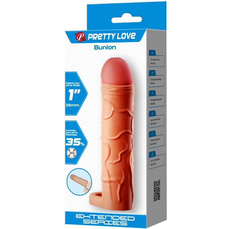 PRETTY LOVE - BUNION COPERTURA PENSA ESTENSIONE STIMOLANTE - PRETTY LOVE MALE | Lingerie Harness Boutique