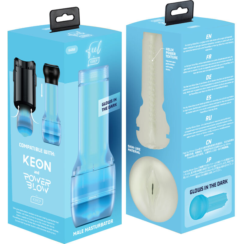 KIIROO - SENTIRE IL BAGLIORE NEL BUIO STROKER - KIIROO | Lingerie Harness Boutique