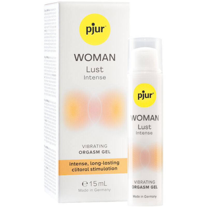 PJUR - WOMAN LUST GEL VIBRANTE INTENSO PER ORGASMO 15 ML - PJUR | Lingerie Harness Boutique