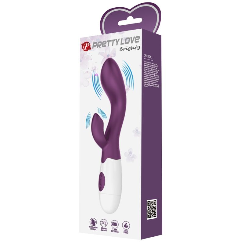 PRETTY LOVE - VIBRATORE BRIGHTY G-SPOT VIOLA - PRETTY LOVE FLIRTATION | Lingerie Harness Boutique