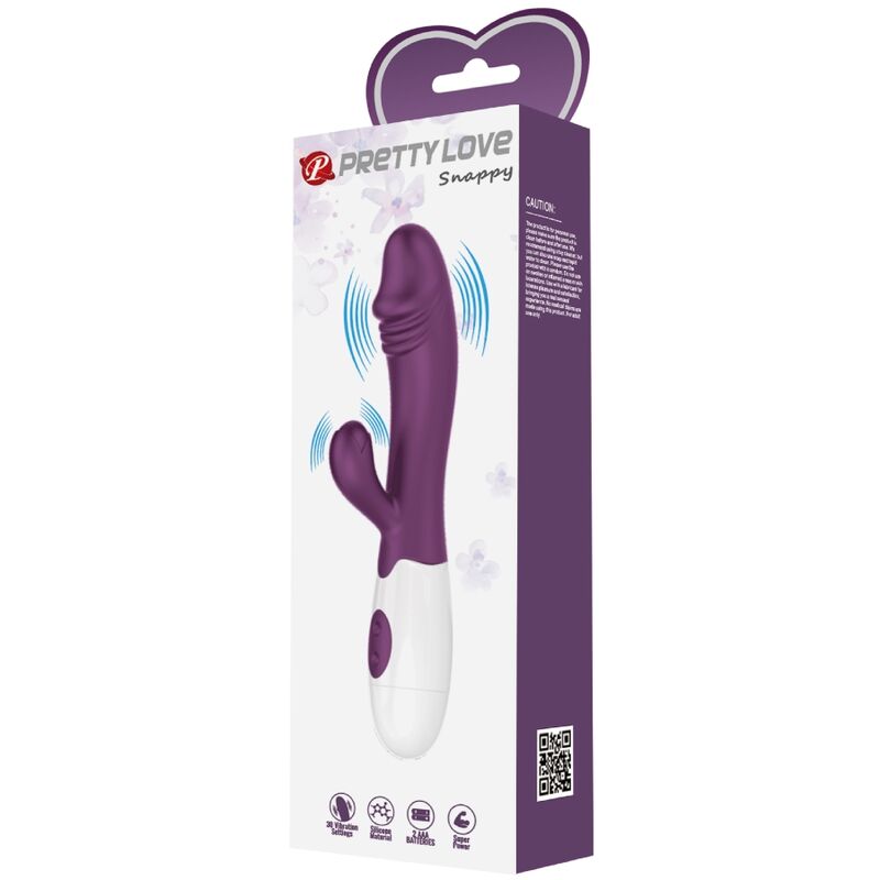 PRETTY LOVE - VIBRATORE SNAPPY G-SPOT VIOLA - PRETTY LOVE FLIRTATION | Lingerie Harness Boutique