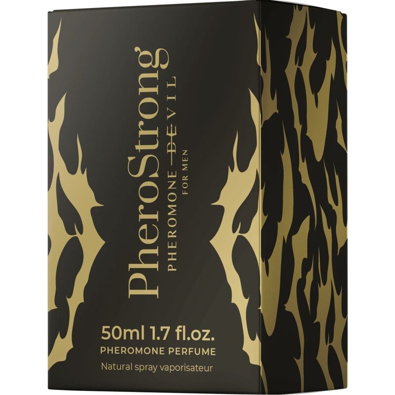 PHEROSTRONG - PROFUMO AI FEROMONI DEVIL PER UOMO 50 ML - PHEROSTRONG | Lingerie Harness Boutique