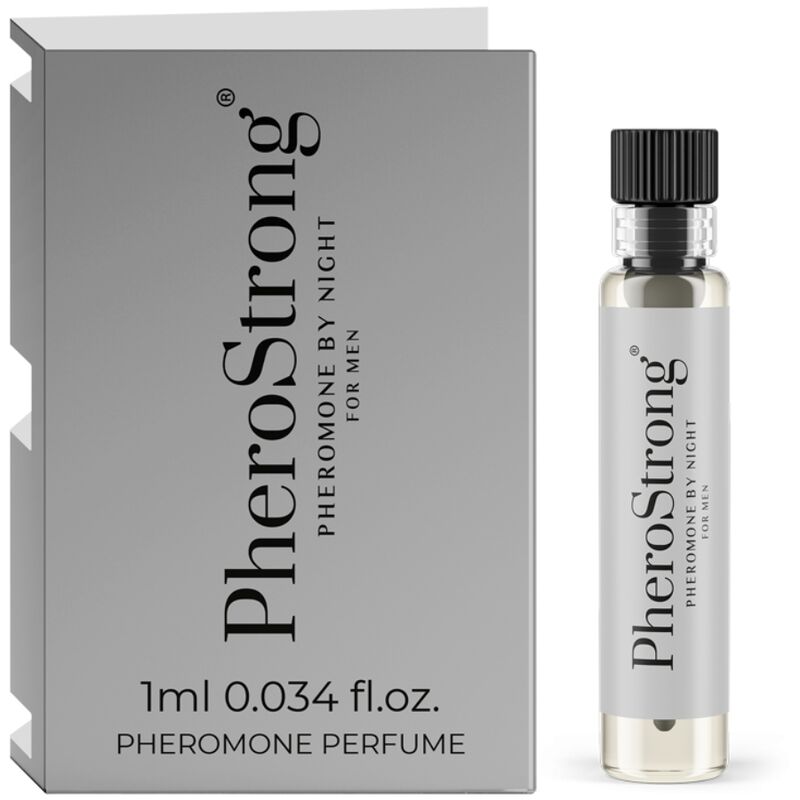 PHEROSTRONG - PROFUMO AI FEROMONI NOTTE PER UOMO 1 ML - Lingerie Harness Boutique | Lingerie Harness Boutique