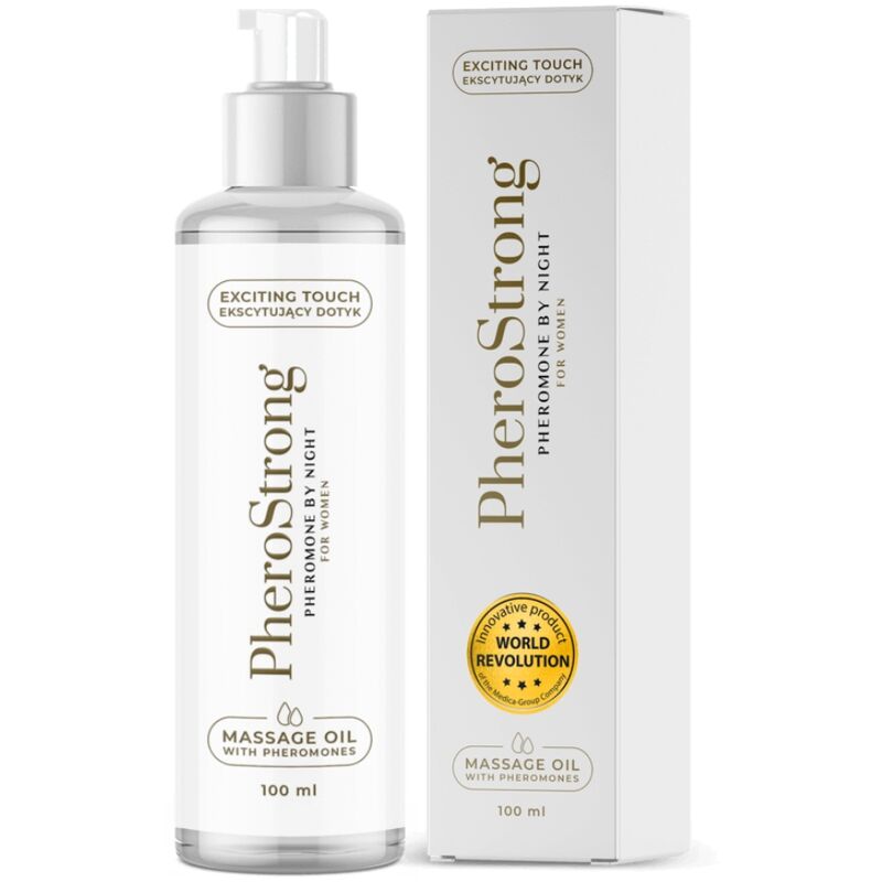 PHEROSTRONG - OLIO DA MASSAGGIO NOTTURNO PER DONNE 100 ML - PHEROSTRONG | Lingerie Harness Boutique