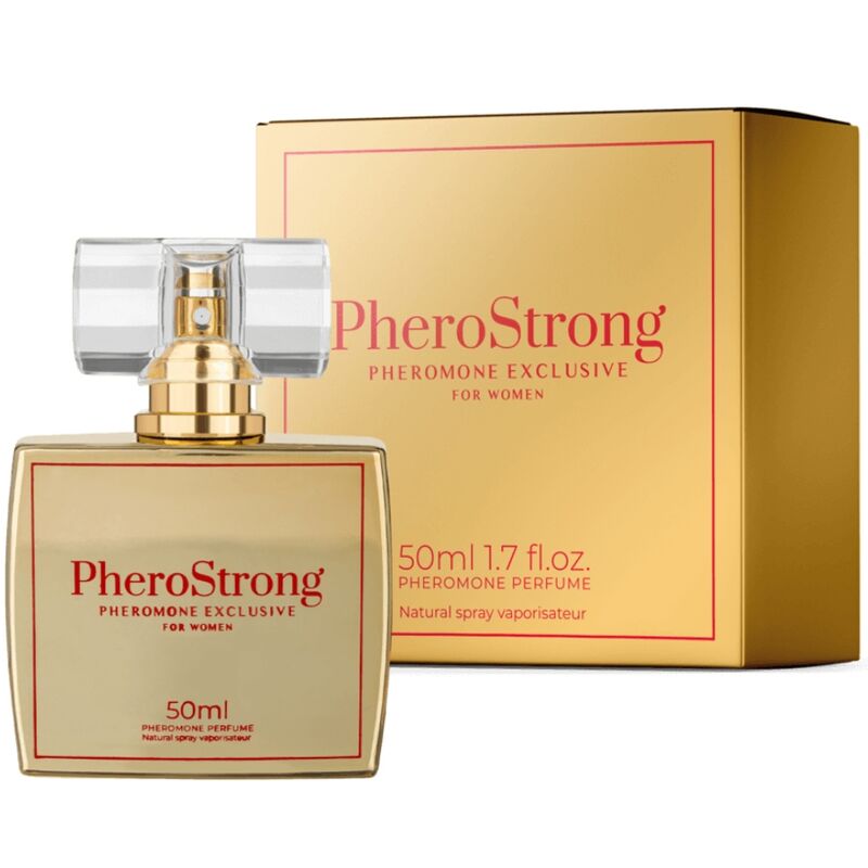 PHEROSTRONG - PROFUMO AI FEROMONI ESCLUSIVO PER DONNA 50 ML - Lingerie Harness Boutique | Lingerie Harness Boutique