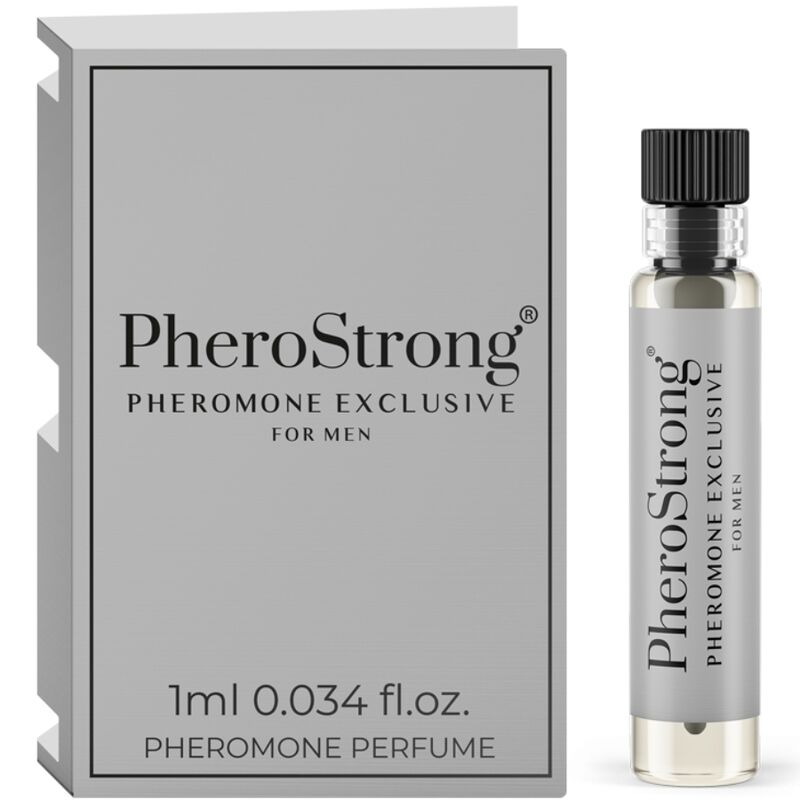 PHEROSTRONG - PROFUMO AI FEROMONI ESCLUSIVO PER UOMO 1 ML - Lingerie Harness Boutique | Lingerie Harness Boutique