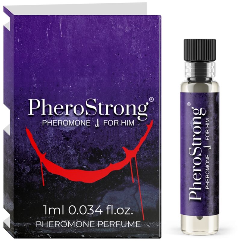 PHEROSTRONG - PROFUMO AI FEROMONI J PER LUI 1 ML - Lingerie Harness Boutique | Lingerie Harness Boutique