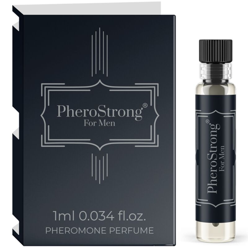 PHEROSTRONG - PROFUMO AI FEROMONI PER UOMO 1 ML - Lingerie Harness Boutique | Lingerie Harness Boutique