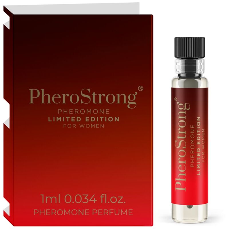 PHEROSTRONG - PROFUMO AI FEROMONI EDIZIONE LIMITATA DA DONNA 1 ML - Lingerie Harness Boutique | Lingerie Harness Boutique