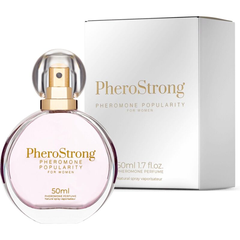 PHEROSTRONG - PROFUMO AI FEROMONI POPOLARE PER DONNA 50 ML - Lingerie Harness Boutique | Lingerie Harness Boutique