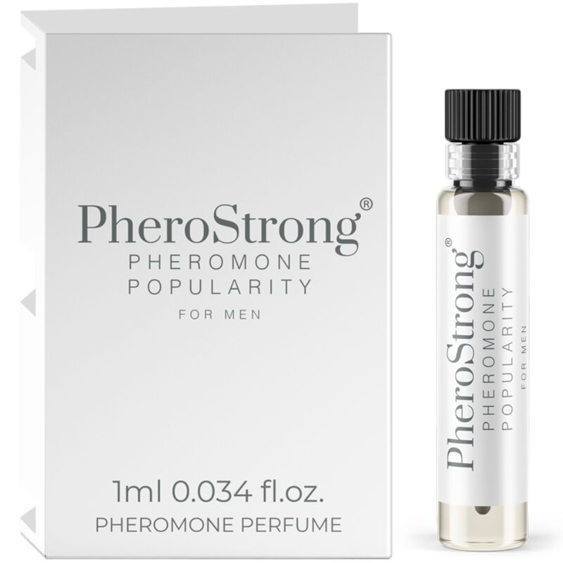 PHEROSTRONG - PROFUMO AI FEROMONI POPOLARE PER UOMINI 1 ML - Lingerie Harness Boutique | Lingerie Harness Boutique