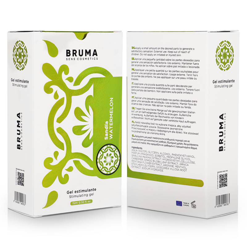 BRUMA - BALSAMO INTENSIFICANTE GUSTO ANGURIA 15 ML - BRUMA | Lingerie Harness Boutique