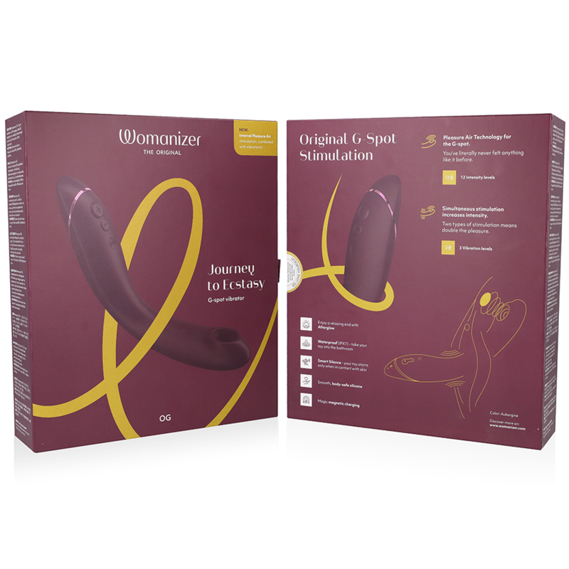 WOMANIZER - OG MELANZANA PUNTO G - WOMANIZER | Lingerie Harness Boutique