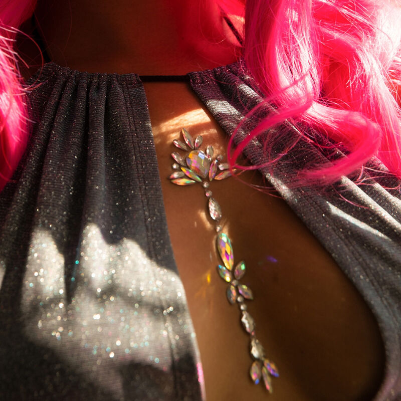 LEG AVENUE - GIOIELLO CORPO ADESIVO IN GIADA - LEG AVENUE ACCESSORIES | Lingerie Harness Boutique