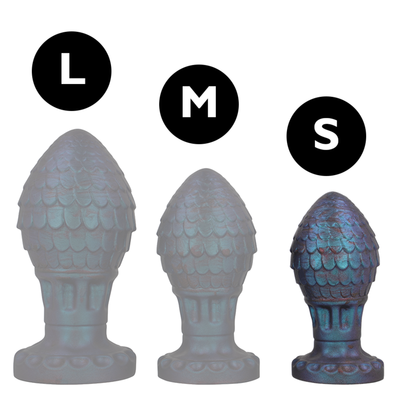 EPIC - VRAKOS PLUG ANALE DRAGON EGG TAGLIA S - EPIC | Lingerie Harness Boutique