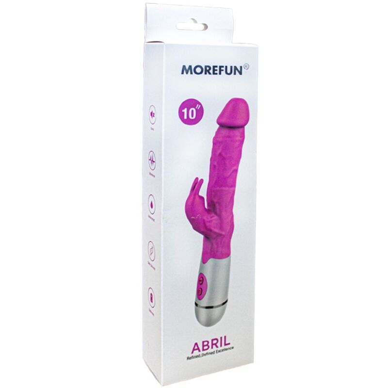 ARMONY - ABRIL VIBRATORE CONIGLIO 16 VELOCITÀ ROSA - ARMONY VIBRATORS | Lingerie Harness Boutique