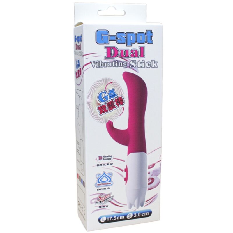 ARMONY - VIBRATORE E STIMOLATORE G SPOT 10 VELOCITÀ ROSA - ARMONY VIBRATORS | Lingerie Harness Boutique