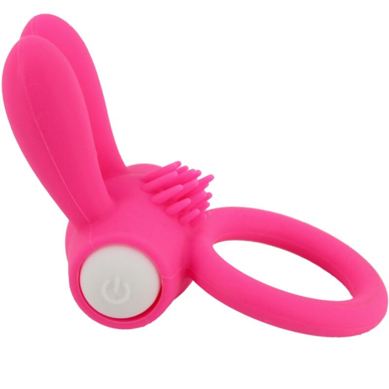 ARMONY - MR BUNNY ANELLO VIBRATORE IN SILICONE ROSA - ARMONY FOR HIM | Lingerie Harness Boutique