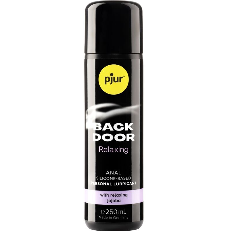 PJUR - BACK DOOR LUBRIFICANTE ANALE RILASSANTE JOJOBA 250 ML - PJUR | Lingerie Harness Boutique