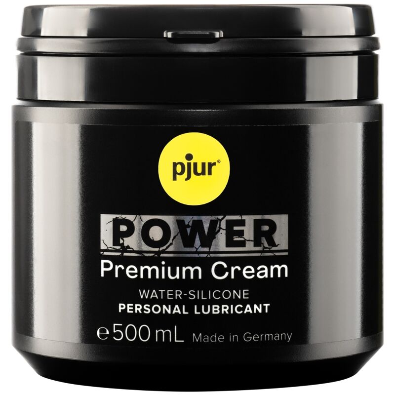 PJUR - POWER PREMIUM CREMA LUBRIFICANTE PERSONALE 500 ML - PJUR | Lingerie Harness Boutique
