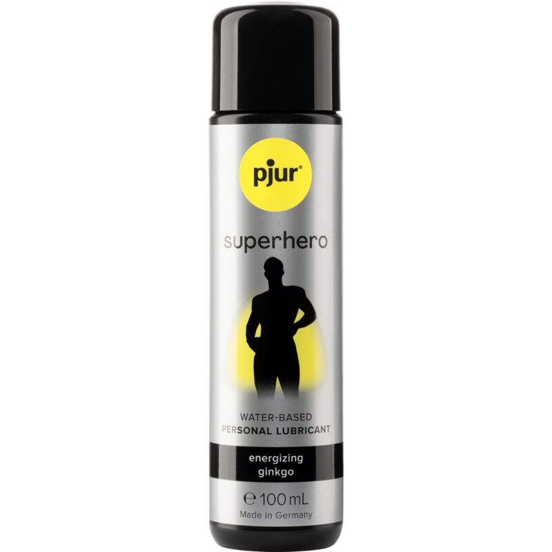 PJUR - LUBRIFICANTE ENERGIZZANTE SUPEREROE GINKGO 100 ML - PJUR | Lingerie Harness Boutique